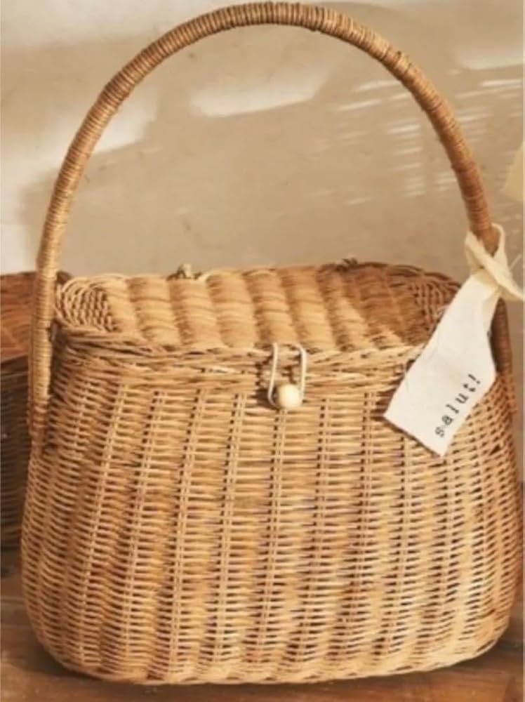 スプリットラタンバスケット ワンハンドル カゴバッグ VIOLAd'ORO（ヴィオラドーロ）の「スプリットラタンバスケット